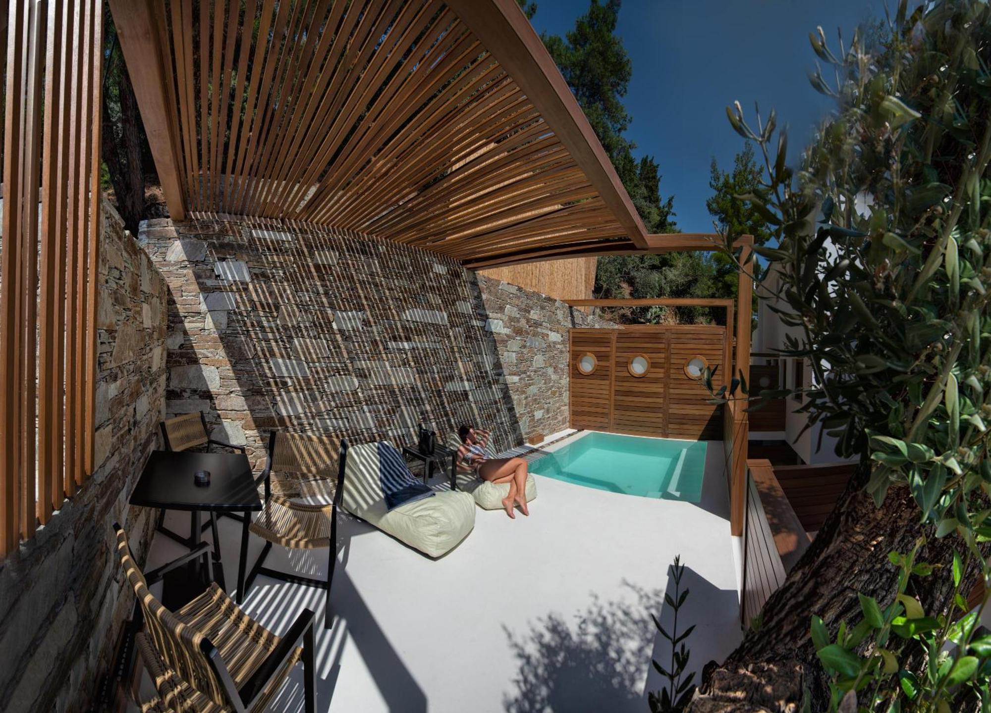 Natura Luxury Boutique Hotel Skopelos 罗查基恩 外观 照片